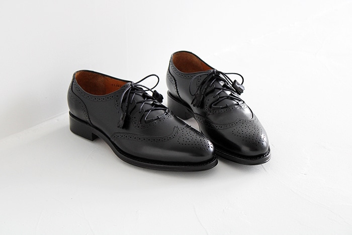 Jalan Sriwijaya ジャランスリウァヤ ギリー シューズ 99042 BLACK CALF LEATHER SOLE レディース 靴  ジャランスリワヤ-hana shoes & co.